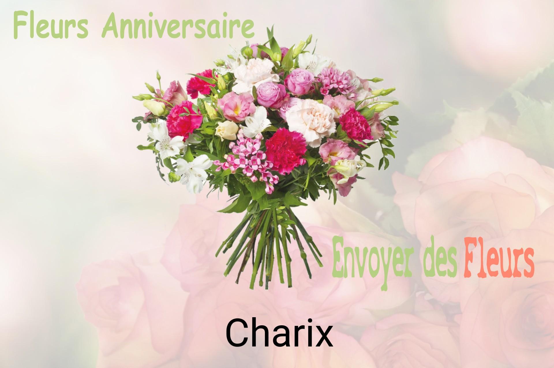Bouquet de fleurs d’anniversaire livré à Charix