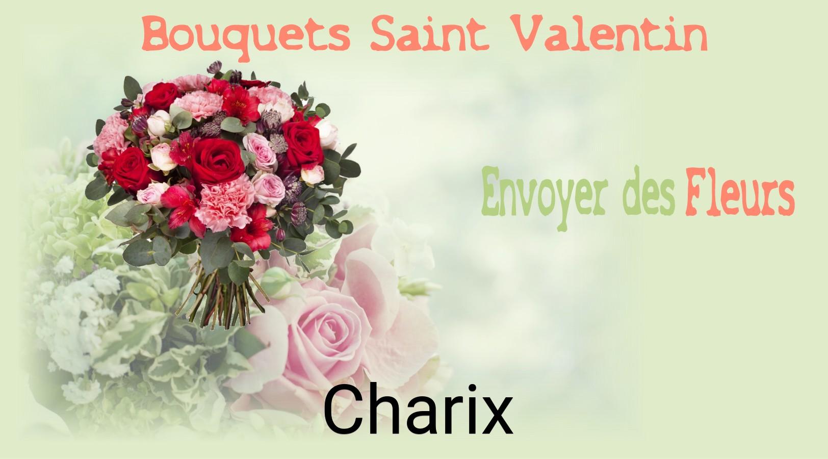 Roses de Saint-Valentin livrées à Charix